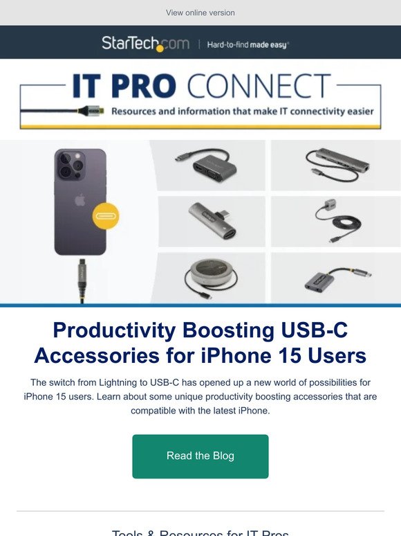 IT Pro Connect Newsletter