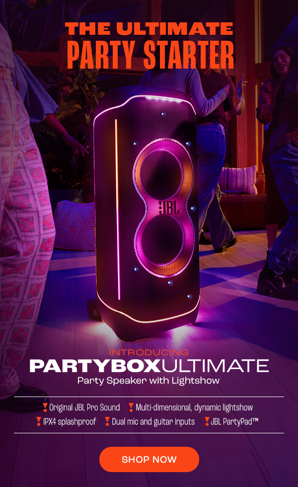 JBL JBL Partybox Ultimate Biggest, Brightest, and Bassiest of all
