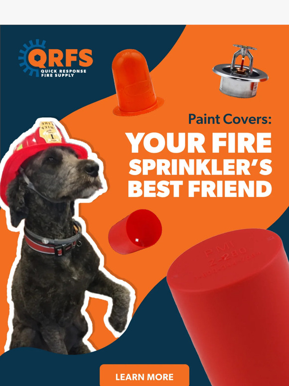 Quick Response Fire Supply Prevent Risk with Fire Sprinkler Paint