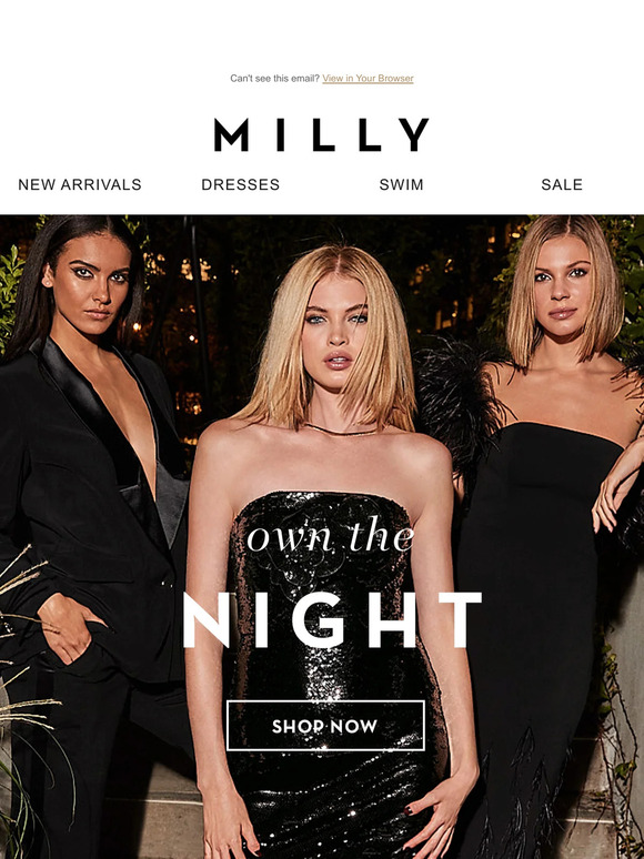Late Nights, Luxe Dresses