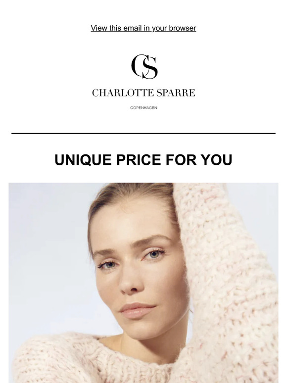 Unique price on hand knitted collection