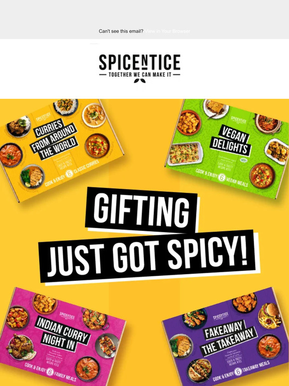 Spice up their life with the perfect gift! 🛍