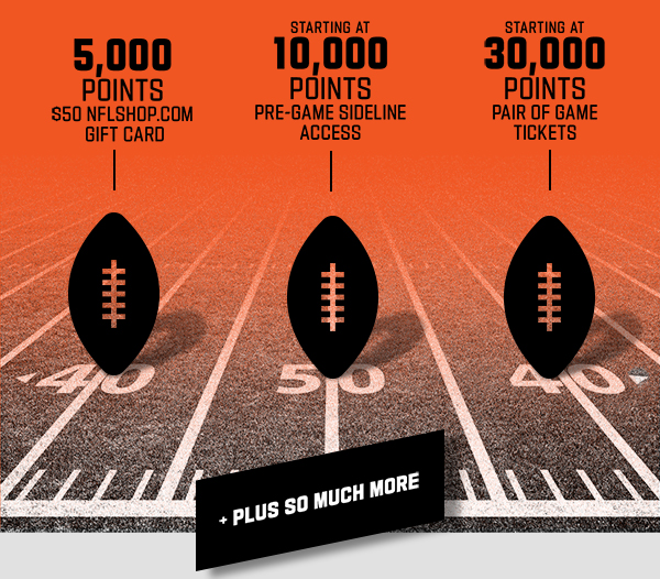 Denver Broncos Redeem experiences using your Denver Broncos Extra