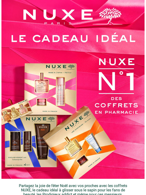 Les coffrets Nuxe : Le cadeau idéal ! 🎁😍