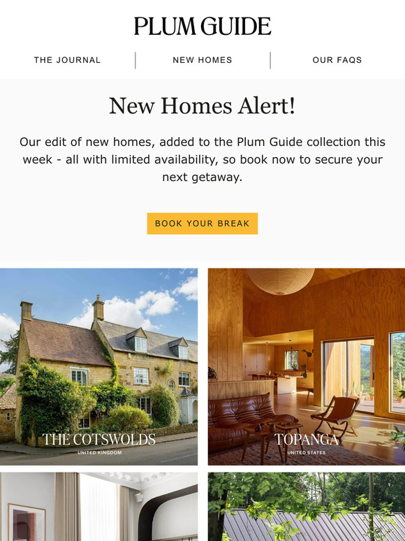 New homes alert.