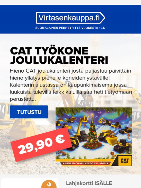 Joulukalenterihommat kuntoon ☝️