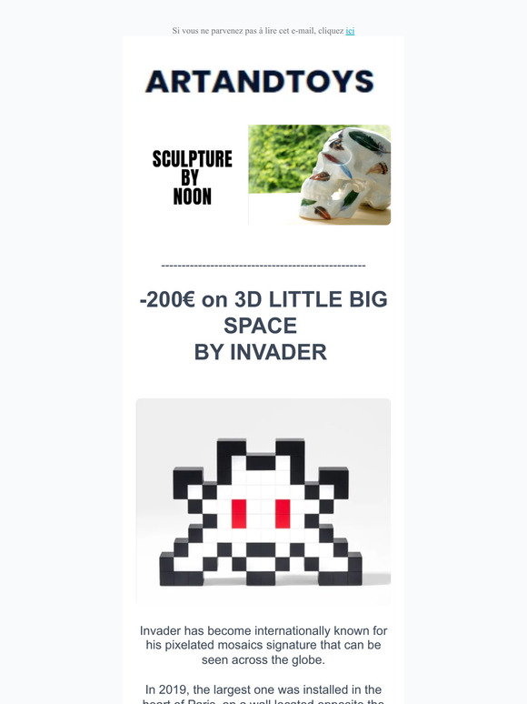 🛸🤖 3D LITTLE BIG SPACE BY INVADER 🛸🤖