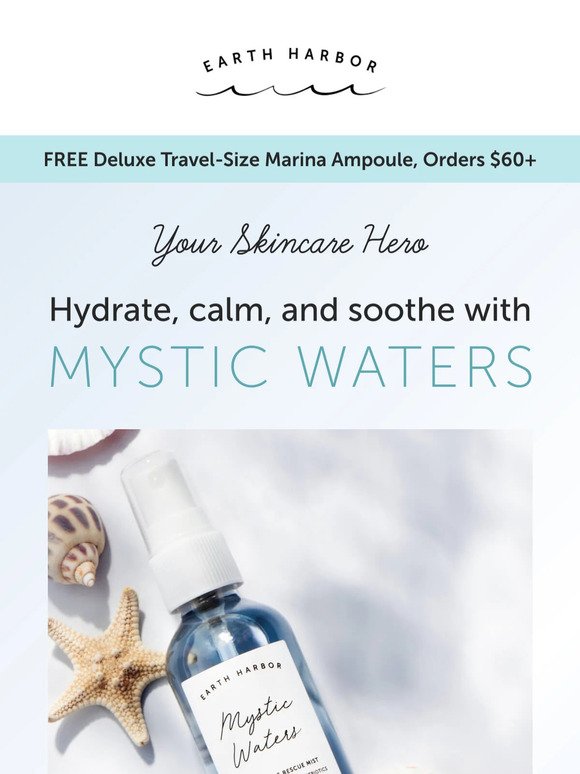 Mystic Waters Mist: your skin’s lifesaver