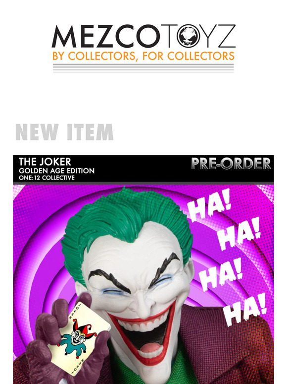 Joker is causing chaos to the One:12 Collective! 🃏