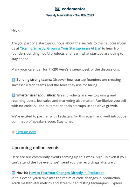 📆 Join “Scaling Smartly” on 11/29!