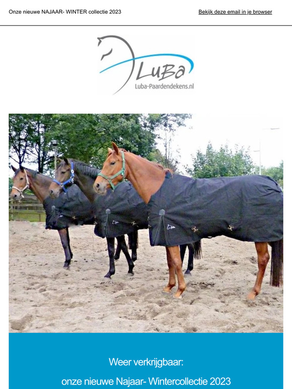 Luba Paardendekensnl Onze Nieuwe Najaar Wintercollectie 2023 2024 ️🌨️☃️ Milled 0612