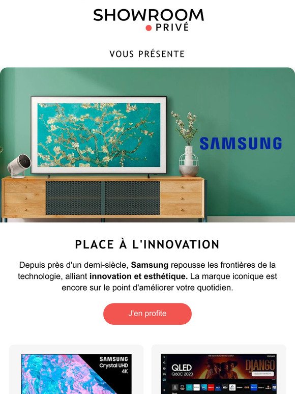 Samsung : la technologie de pointe au quotidien