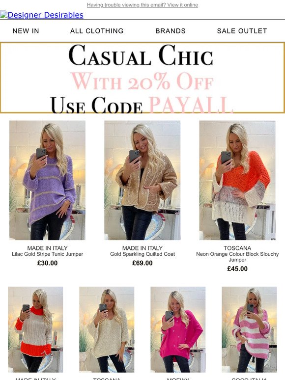 💋 Casual Chic With 20% Off 💋