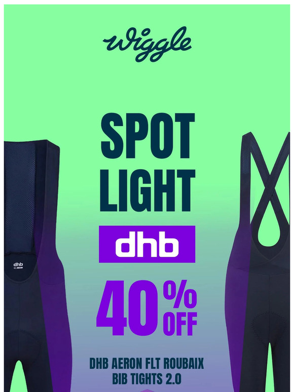 40% off dhb Aeron Bib Tights