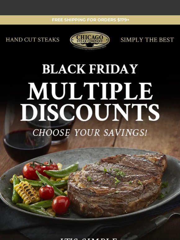 Unlock Up to 20% Off with Our Black Friday Deals! 🥩