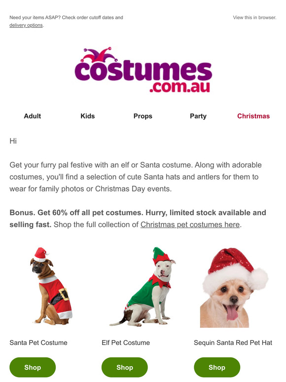 Adorable dog costume ideas for Christmas.