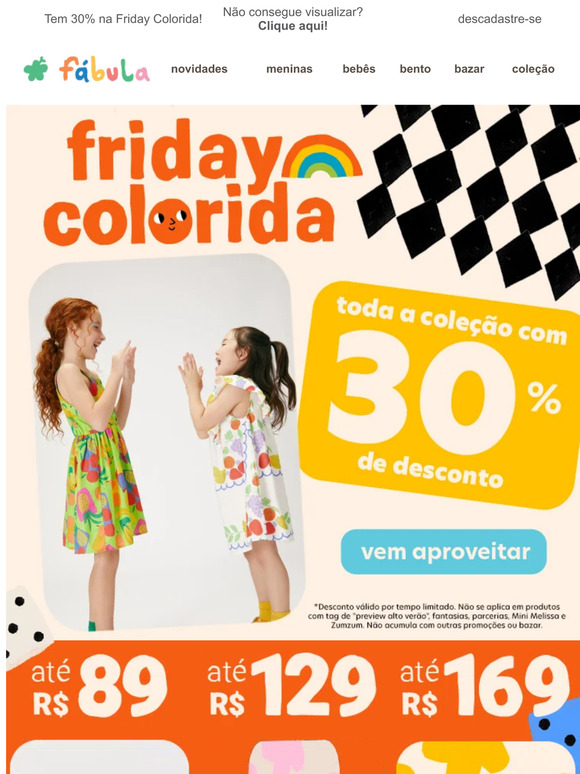 Clica pra descobrir os achadinhos 💛