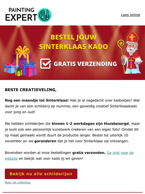 Let op: het is bijna Sinterklaas! 🎁
