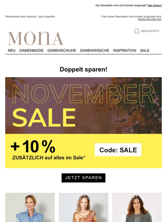 2fach profitieren: 60% Rabatt + 10% Extra-Rabatt sichern