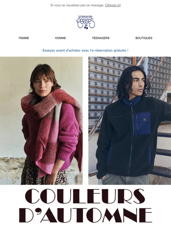 Ces couleurs vous réchaufferont !