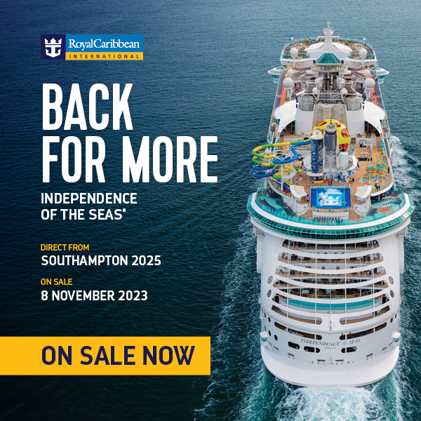 Hays Travel: Independence of the Seas - Southampton Summer 2025  Milled