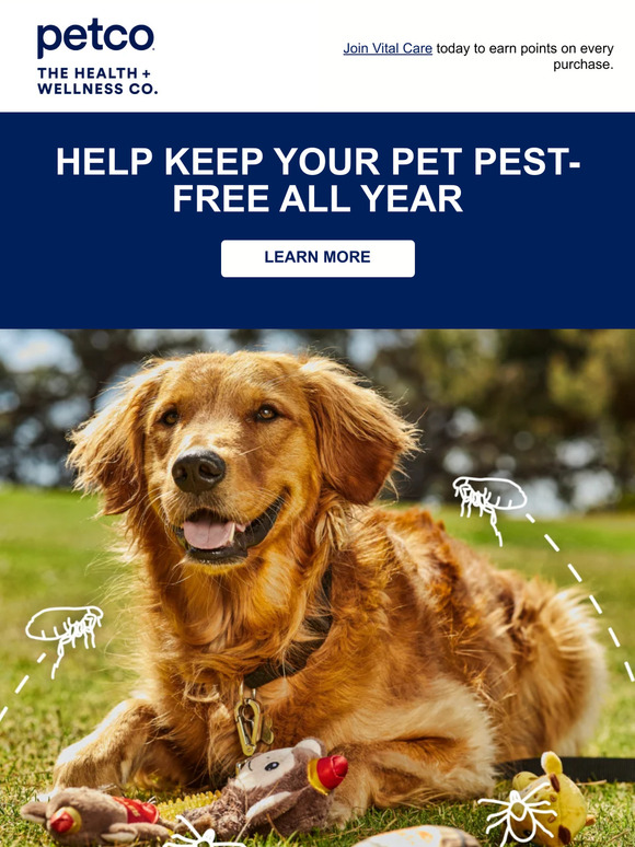 PETCO Here's why your pet needs flea & tick protection. Milled