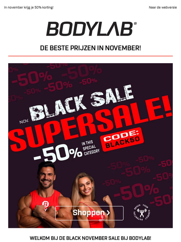 De Black November Sale gaat door!