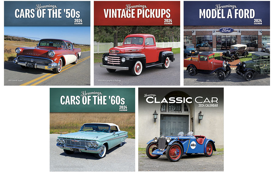 Hemmings Marketplace: Hemmings 2024 Collector Car Calendars Are Here ...