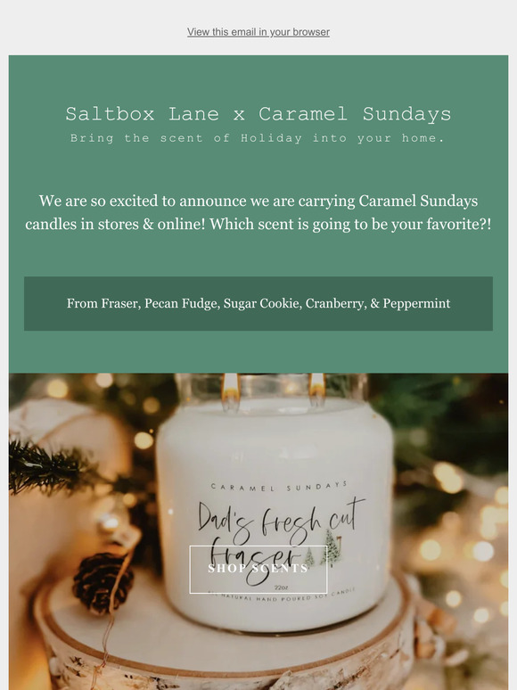 CARAMEL SUNDAYS LAUNCH 🎄