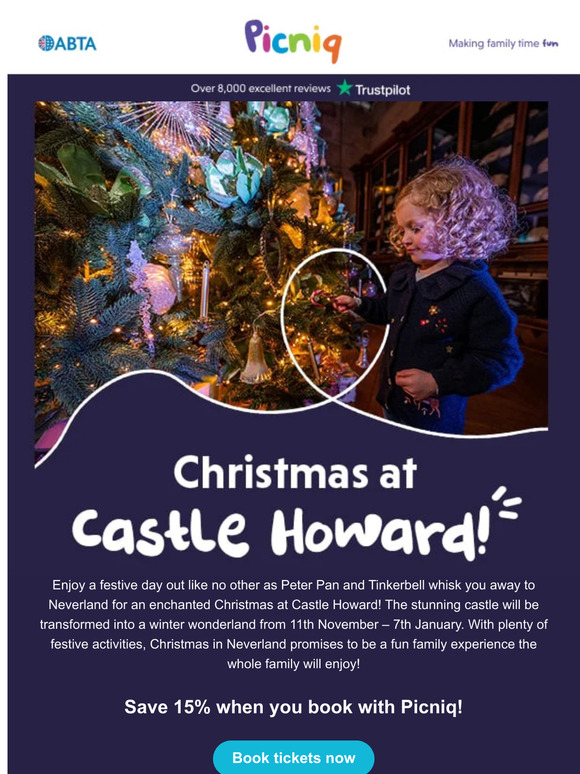 Re: Your festive family experience awaits