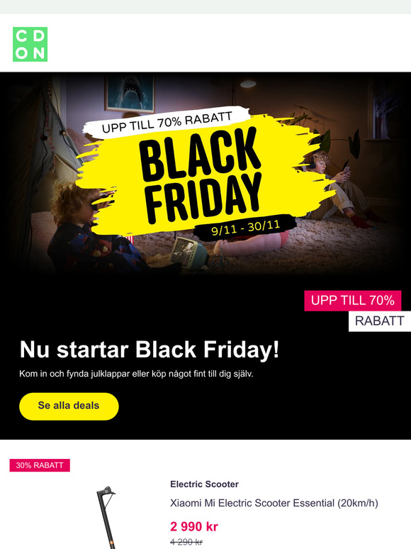 Nu startar Black Friday💥