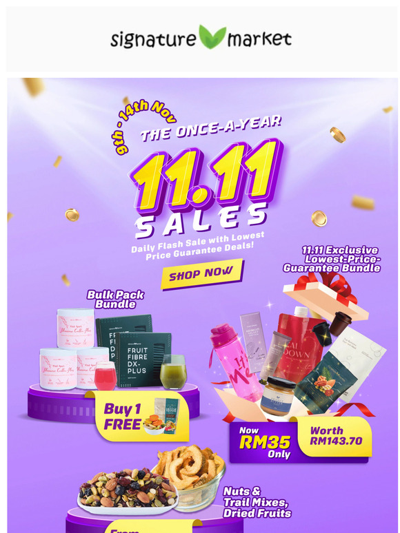 Signature Market FREE Peanut Butter With Any Purchase 🥜 Milled