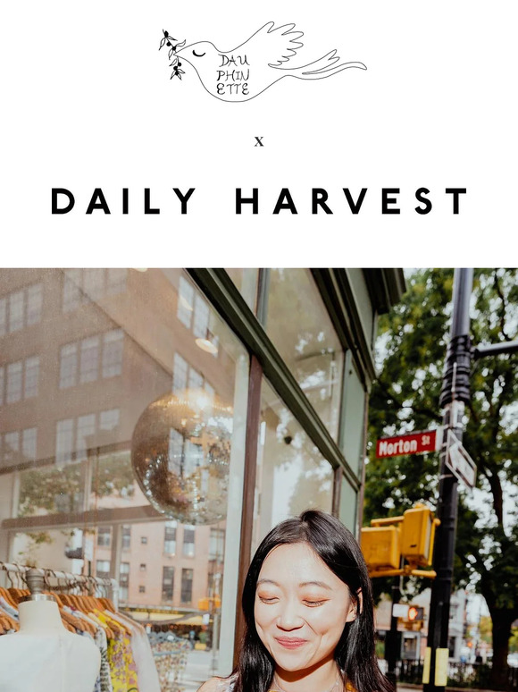 DAILY HARVEST x DAUPHINETTE | The Pasta Party You Won't Want to Miss