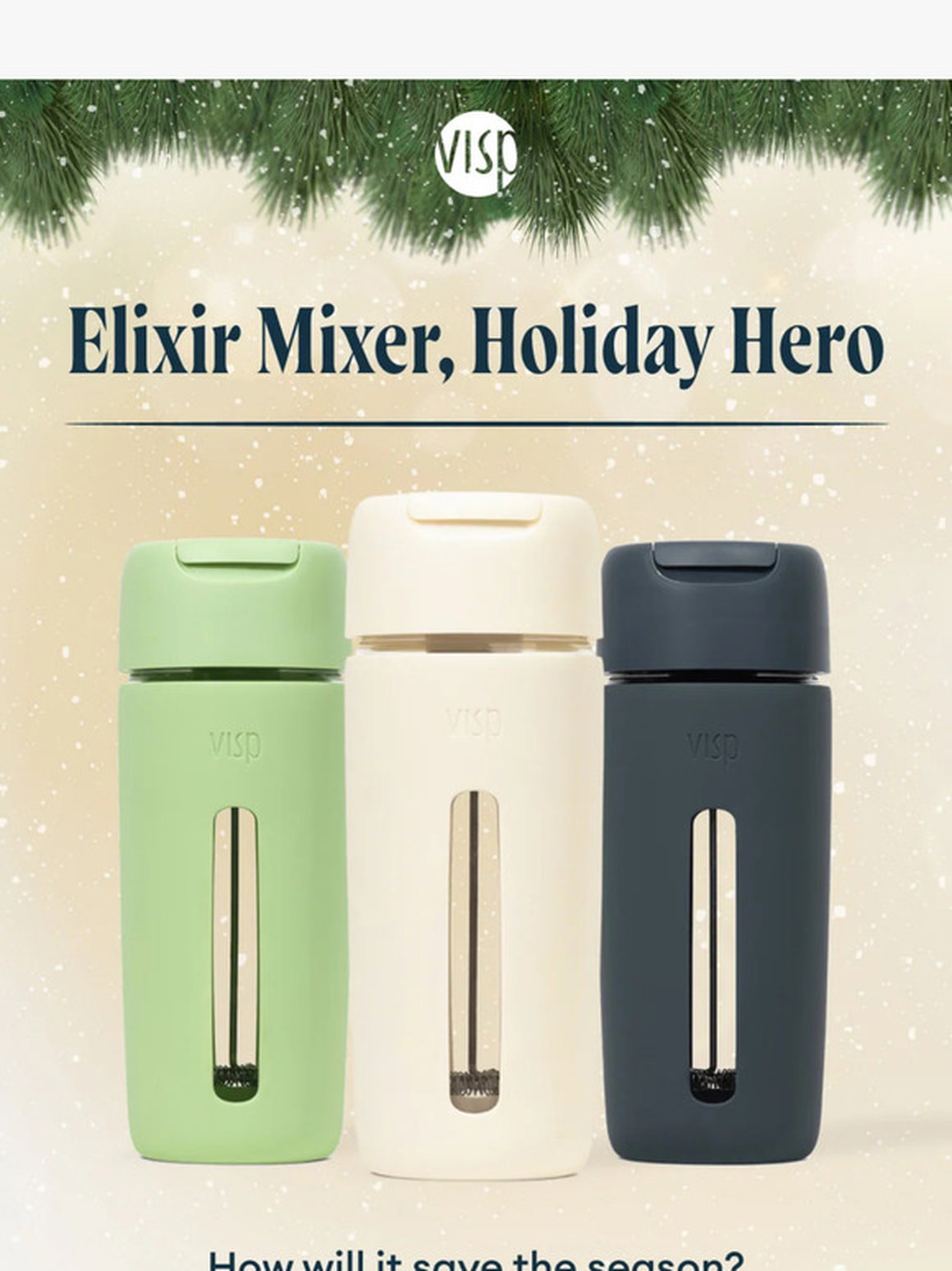 Visp Elixir Mixer Bottle