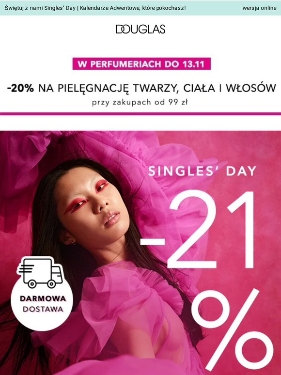 21% rabatu + darmowa dostawa! ⭐