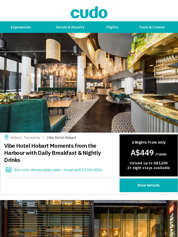 Explore these Aussie destinations inTAS, MEL, SYD & QLD