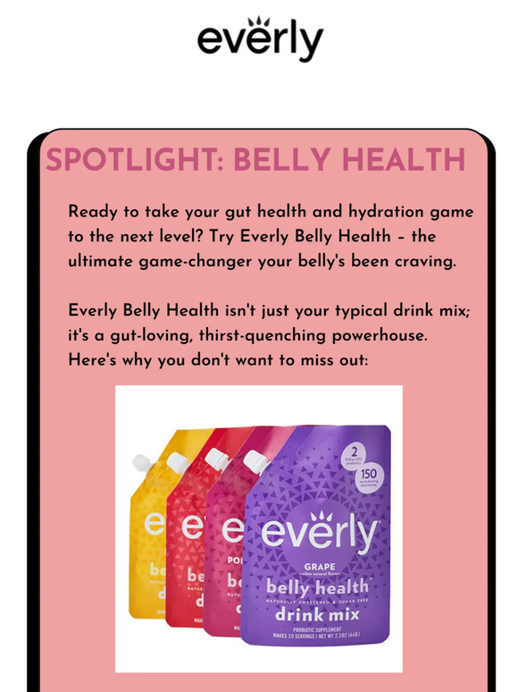 Meet Everly's Gut Hero: Belly Health🌟