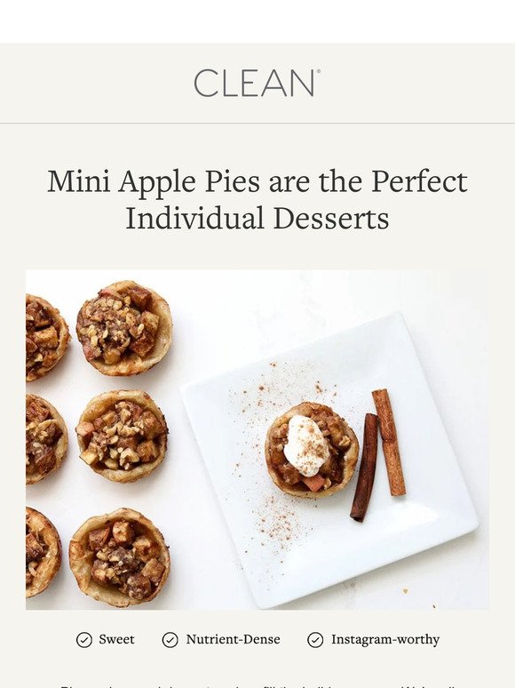Indulge in Pie Season: Mini Apple Pies Just for You