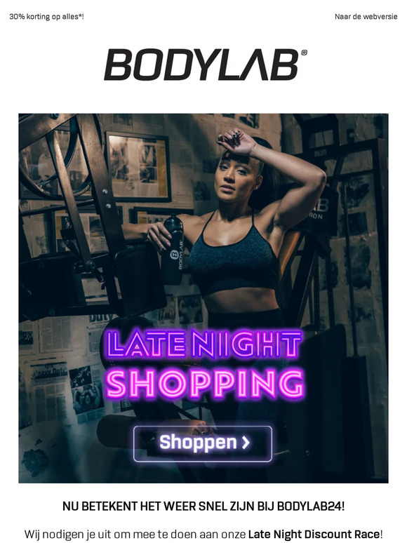 Get ready for Late Night Shopping!