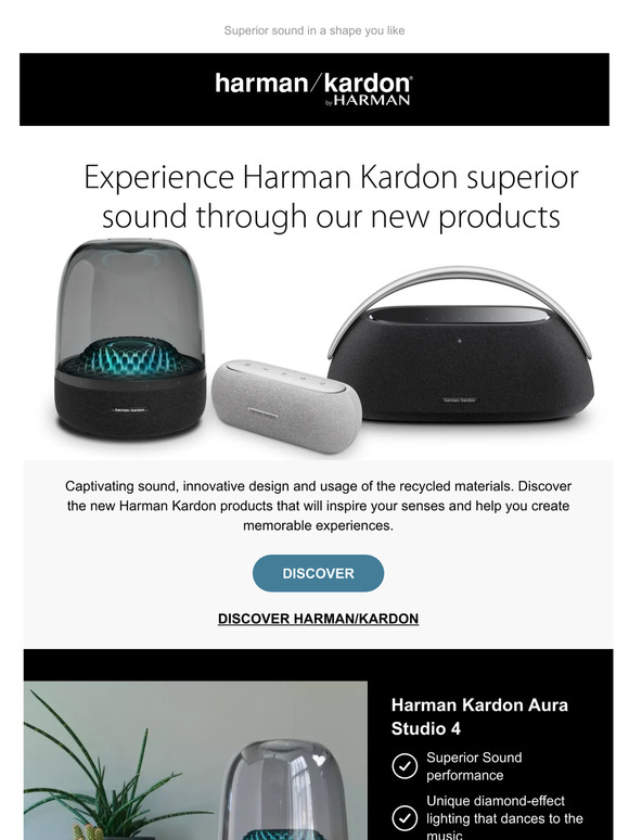 Introducing new Harman Kardon home audio