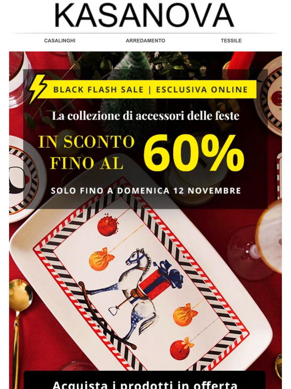 Kasanova IT: Il Natale al 50% di sconto