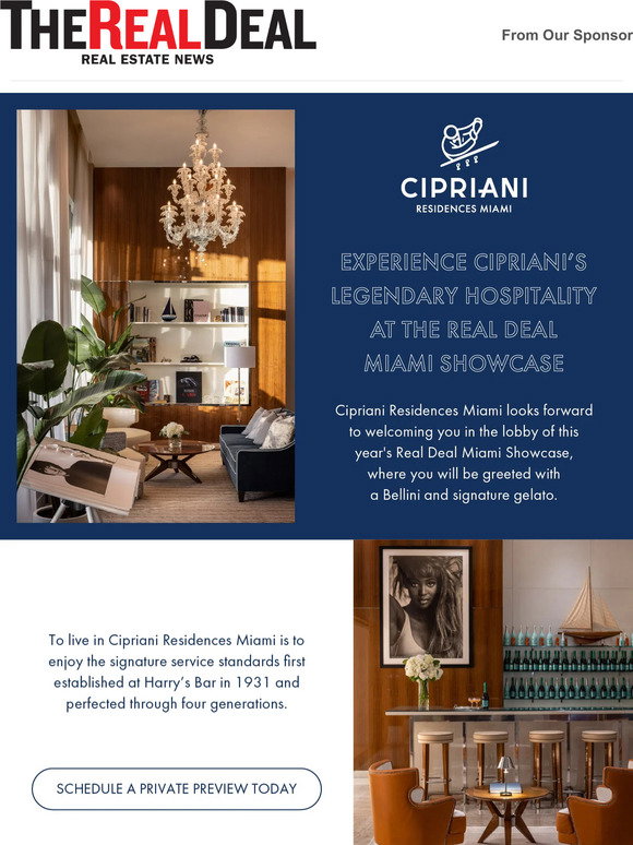 therealdeal Cipriani Residences Miami Experience Cipriani’s