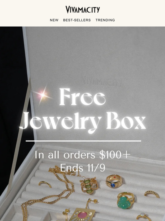 Get a free jewelry box