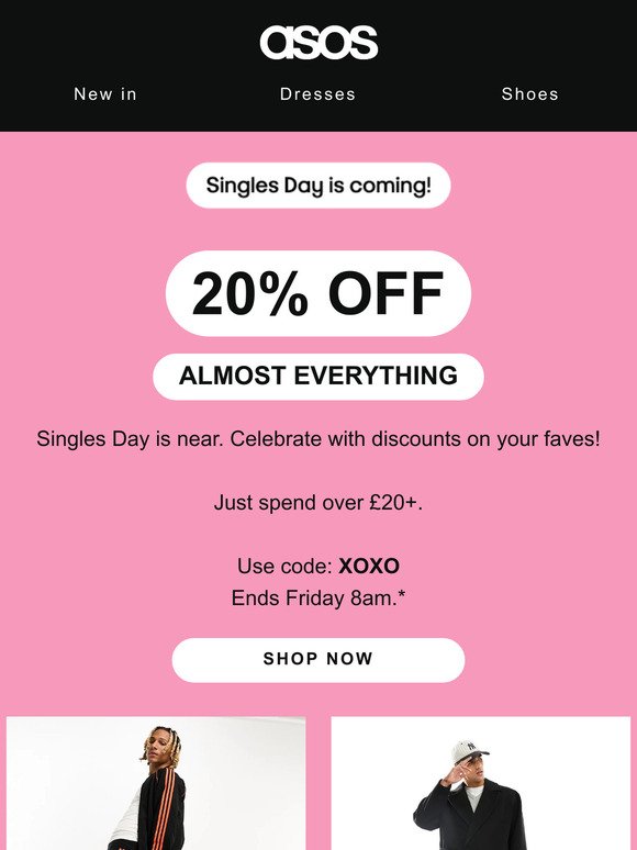 20% off almost everything! 🫶