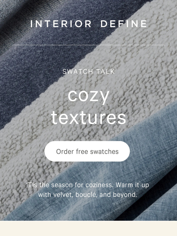 Nothing cozier than BOUCLÉ