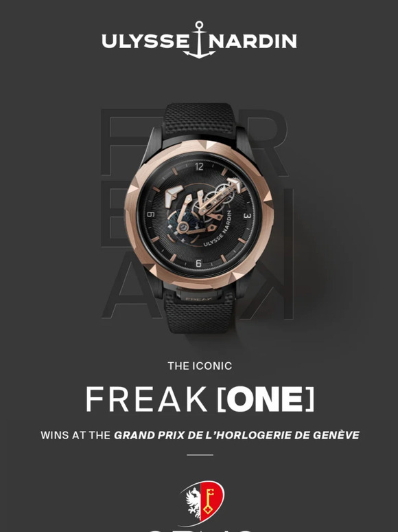 THE ICONIC FREAK [ONE] WINS AT THE GRAND PRIX DE L'HORLOGERIE DE GENÈVE