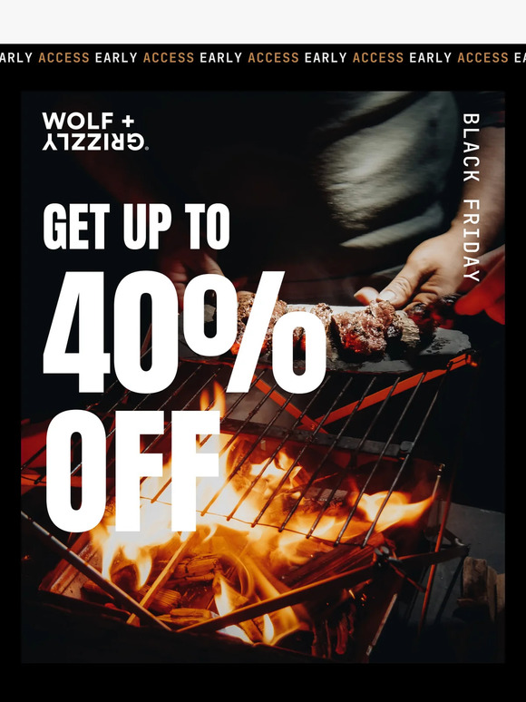 EARLY ACCESS: Black Friday Sale Event