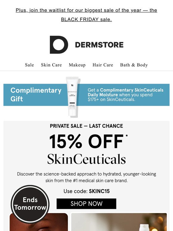 Glowing reviews & 15% off: SkinCeuticals private sale ends tomorrow