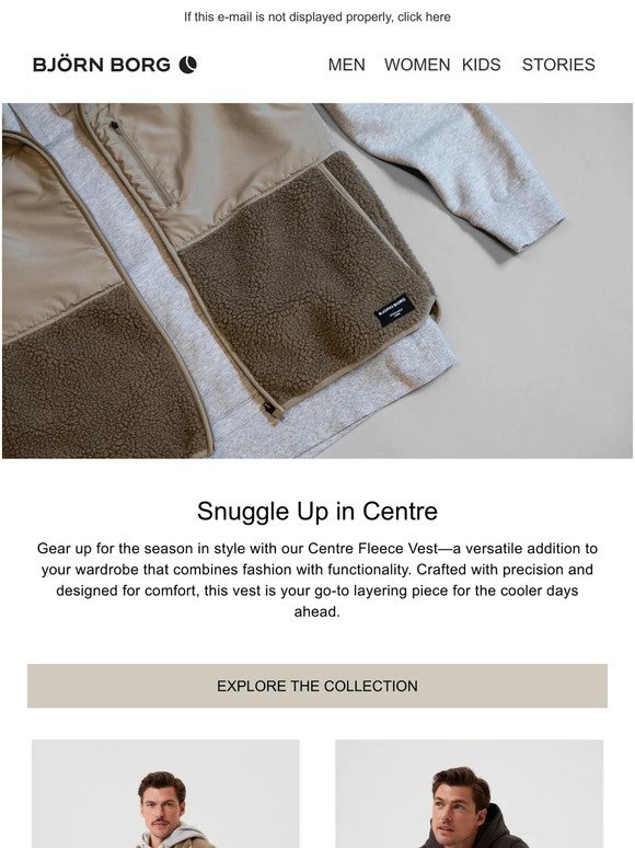 Snuggle Up in Centre