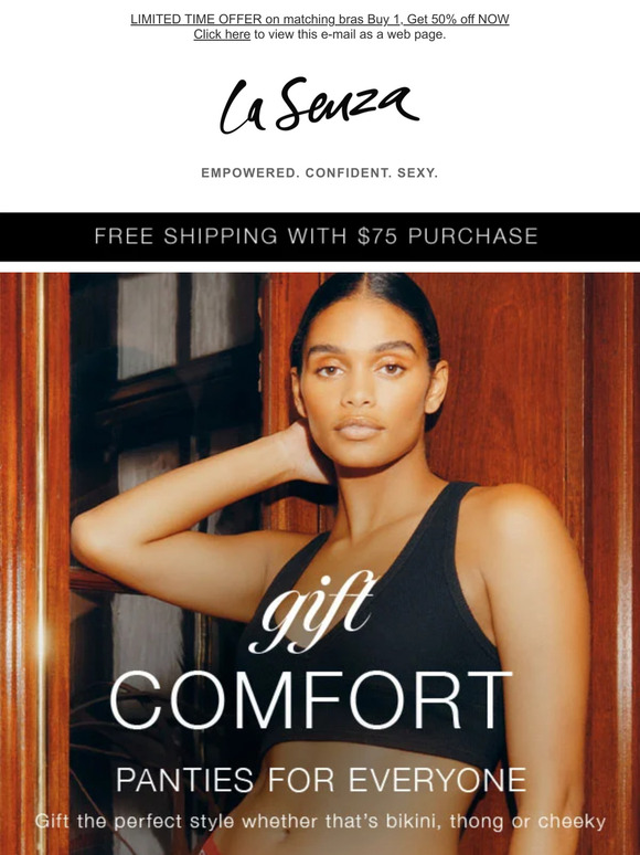 La Senza Christmas is coming early 💌 Holiday panties ON SALE NOW! Milled